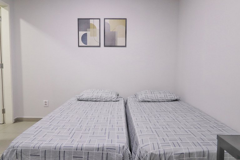 Studio III - Centro Jundiaí - Ar Condicionado