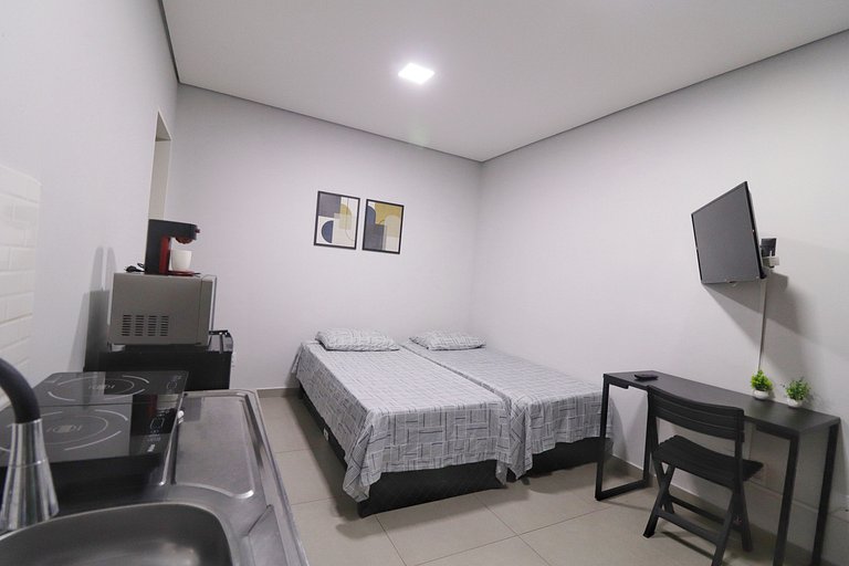 Studio III - Centro Jundiaí - Ar Condicionado